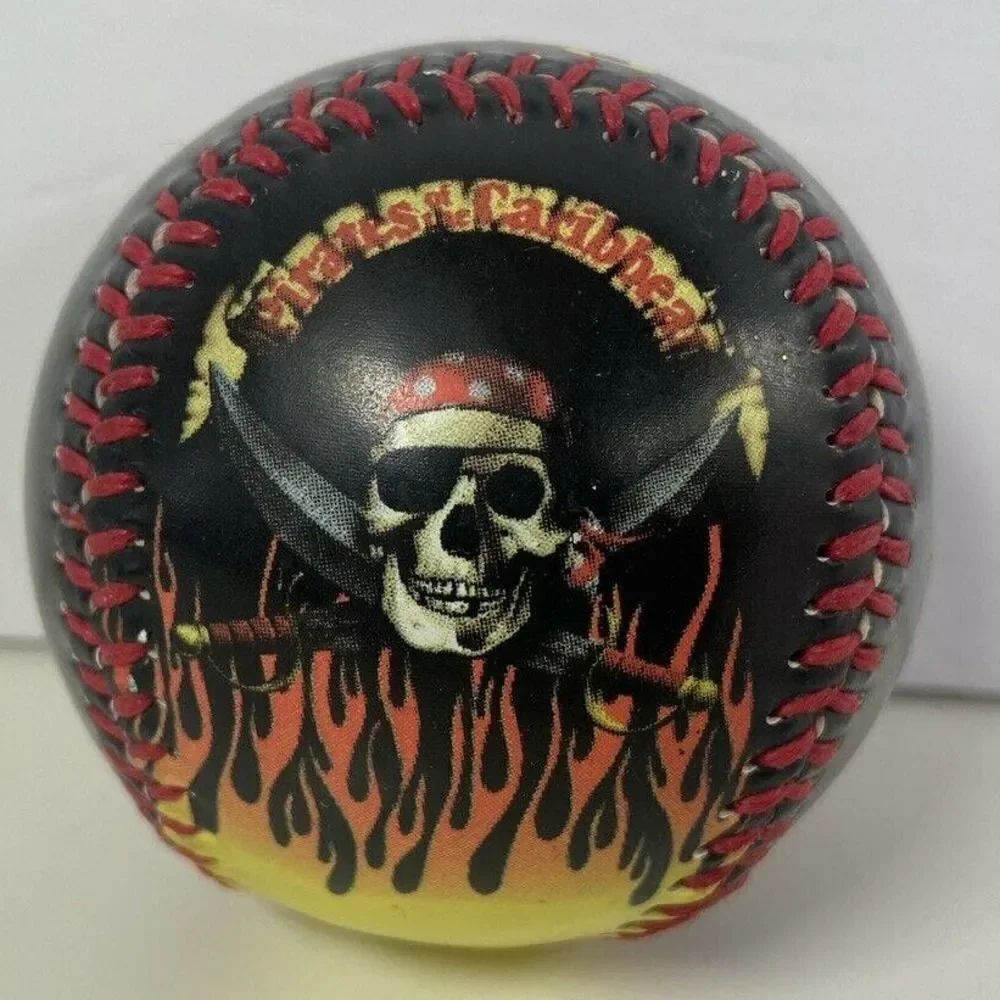 Pirates of the Caribbean Flames Disneyland Themed Baseball